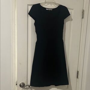 Diane Von Furstenberg Classic Black Mini Dress